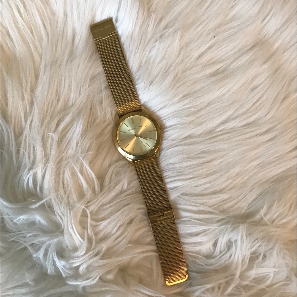 Gold Minimalist MK Watch